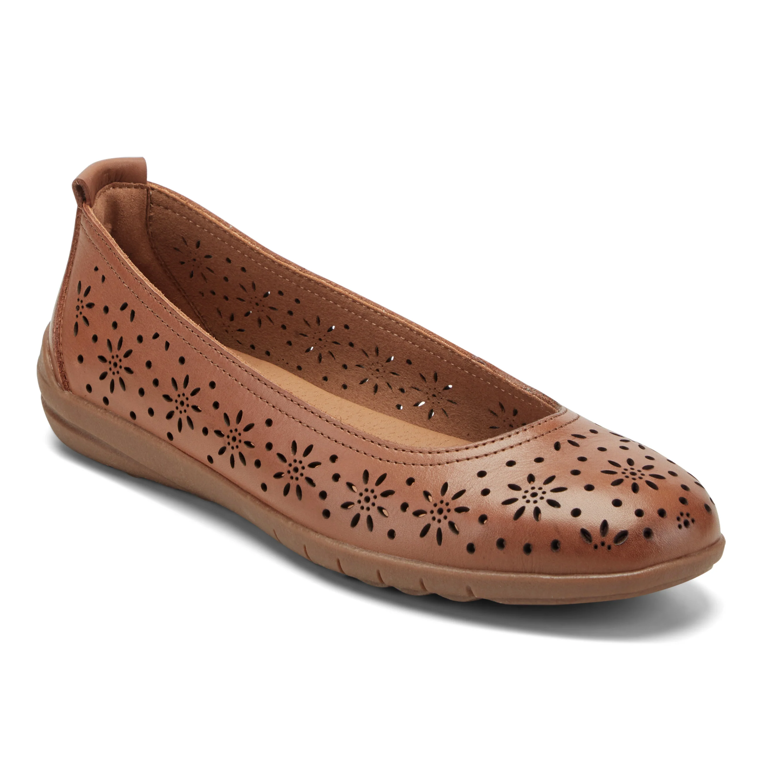 Araceli Leather Ballet Flats - Image 2