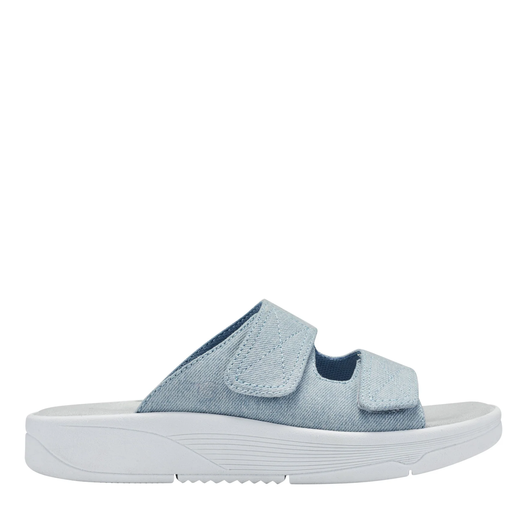 Red Slip On Sandals